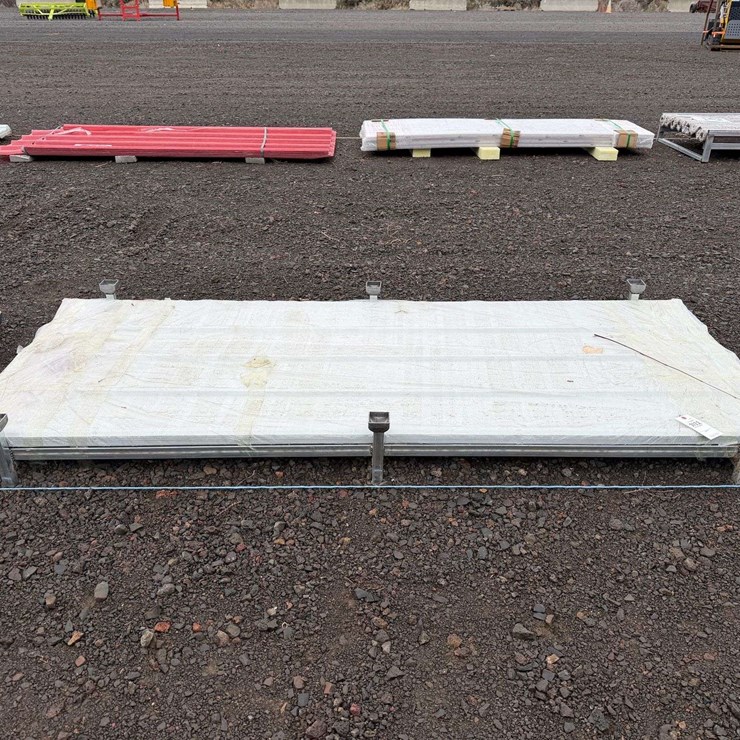 8'x3' White Metal Panels