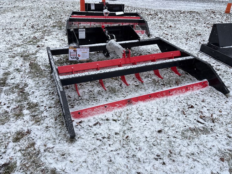 #3009-•-2025-unused-giyi-skid-steer-flat-ripper-image-1