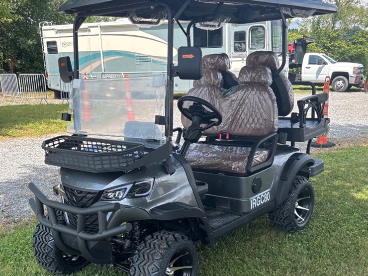 #2524-•-new-sdlgc80-four-seater-golf-cart---this-cart-will-require-assembly.-image-1