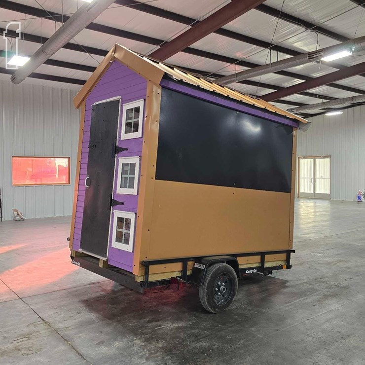 2025 CARRY-ON TRAILER W/ PORTABLE TINY HOUSE