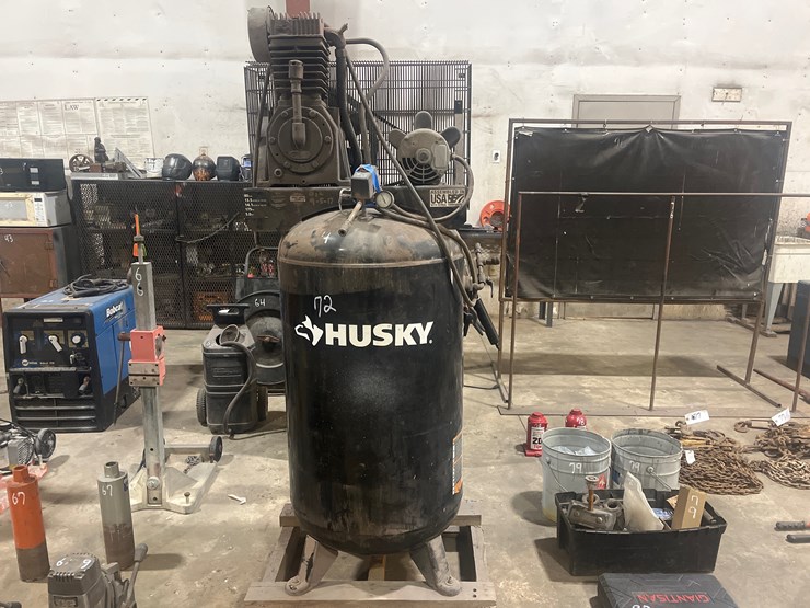 #72-•-husky-80-ggallon-air-compressor-and-tank-image-1
