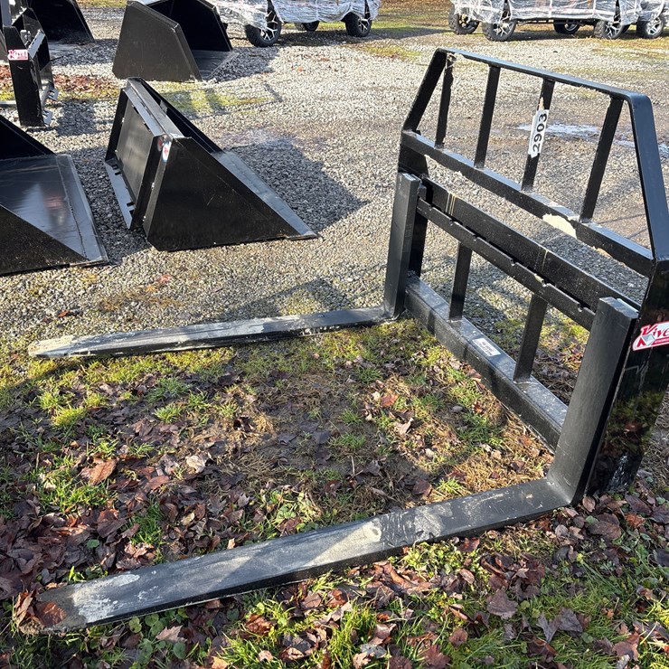 #2903 • new 48" Kivel 3500# pallet fork attachment