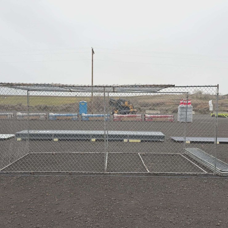 15'x6'x6' Heavy Duty Chain Link Chicken Run