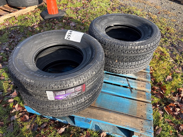 #2914-•-new-set-4-–-st225/75r15-radial-trailer-tires-image-1