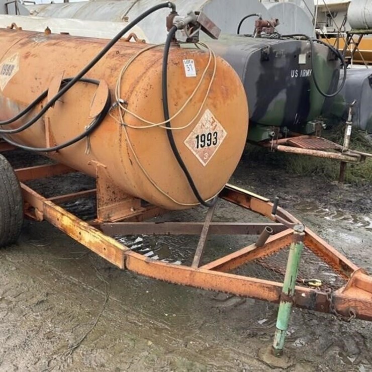 Custom 1000g Steel Fuel Wagon