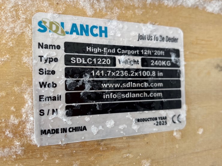 #2509-•-2025-unused-sdlanch-sdlc1220-high-end-carport-image-4