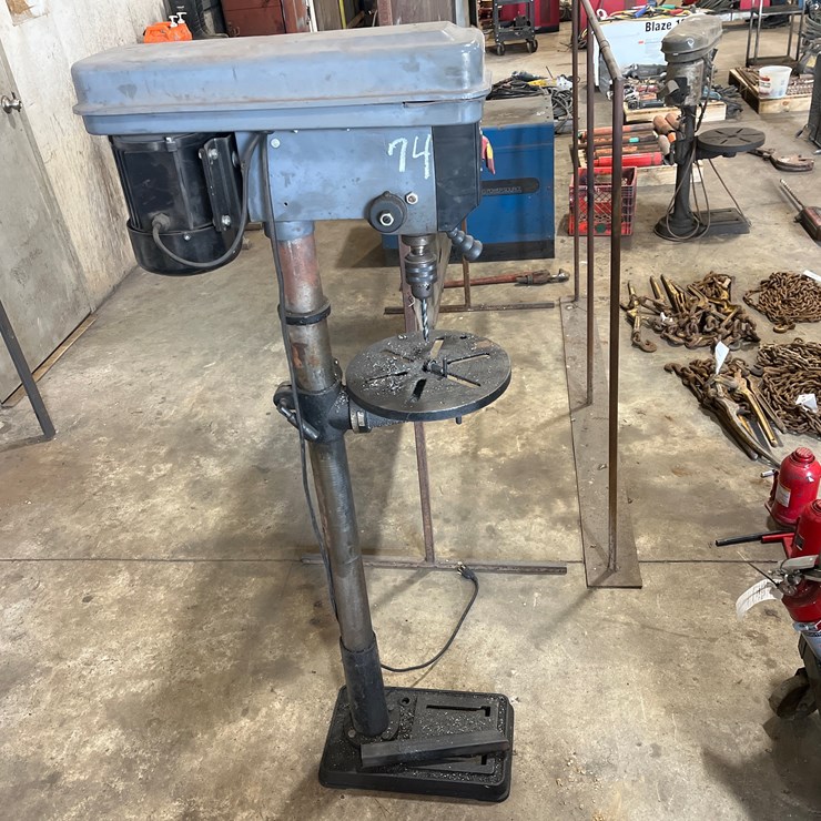 #74 • CENTRAL MACHINERY FLOOR DRILL PRESS