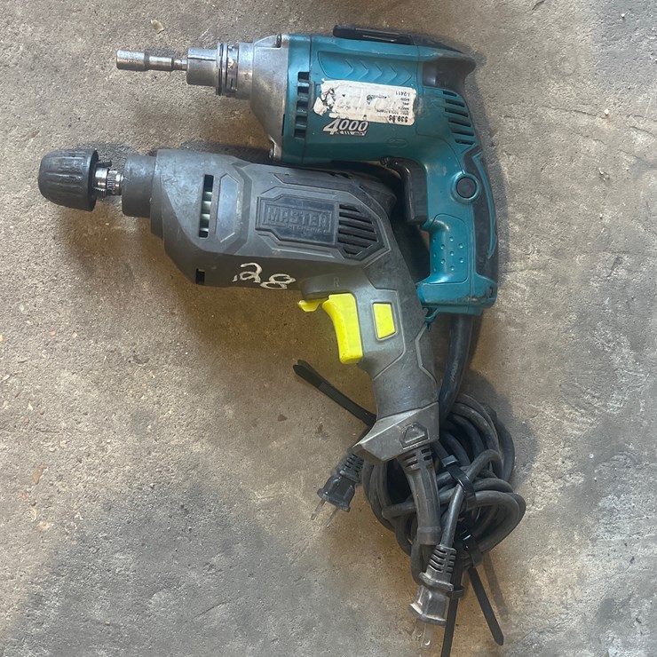 #28 • 2 ASSORTED DRILLS