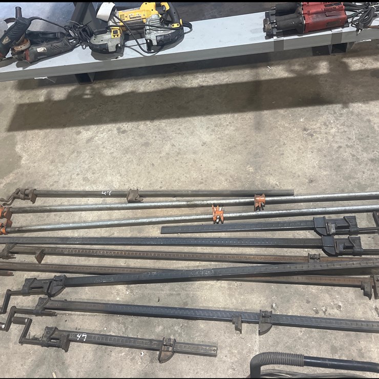 #47 • ASSORTED HEAVY DUTY CLAMPS