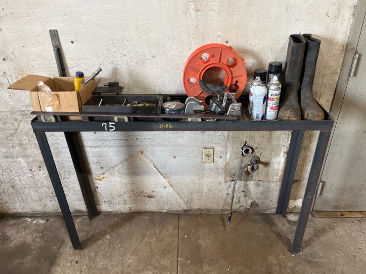 #75-•-heavy-duty-metal-shelf-with-contents-image-1