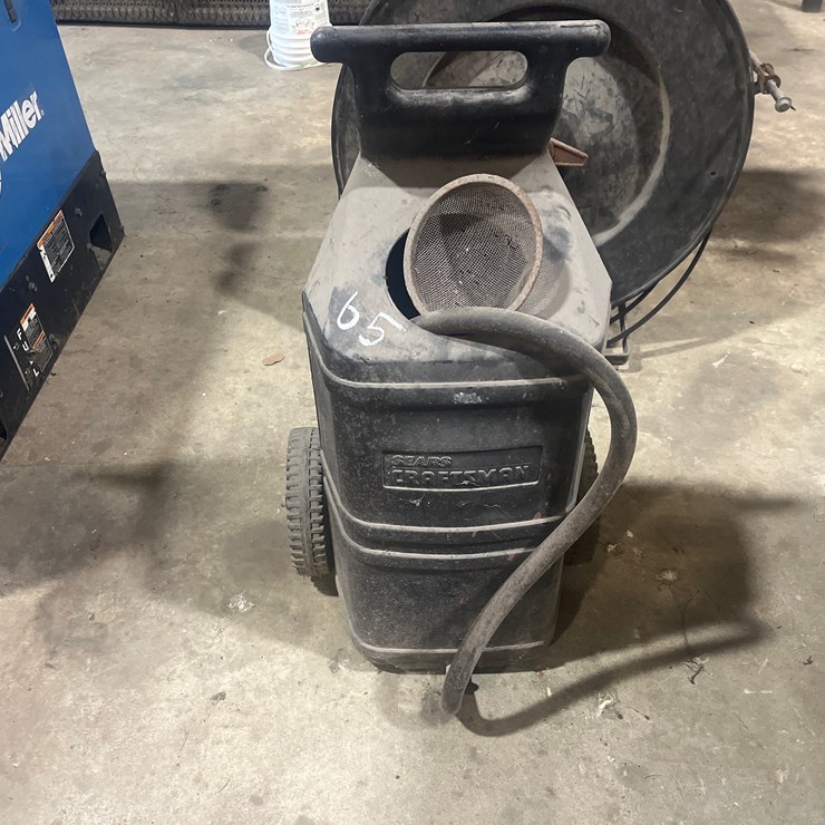 #65 • OIL CATCH DOLLY WITH HOSE