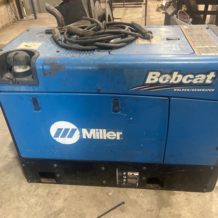 #63 • MILLER BOBCAT 250 WELDER WITH LEADS