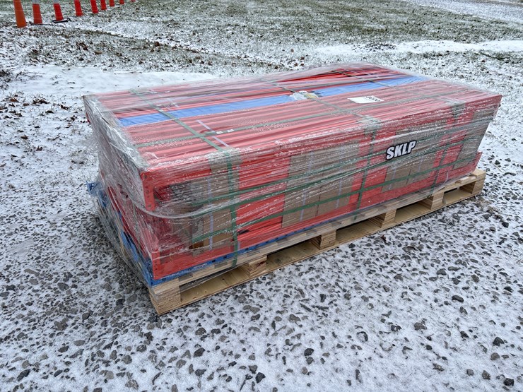 #3020-•-2025-unused-sklp-40-ft-6-section-heavy-duty-metal-storage-shelve-image-1