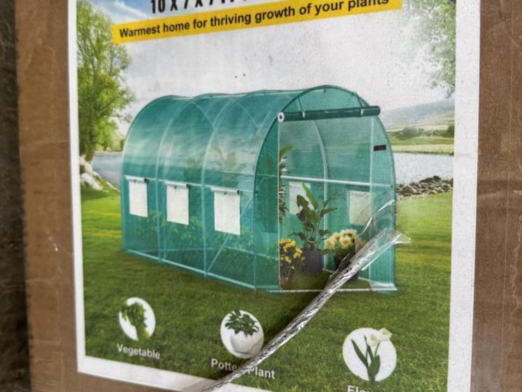 #157-•-vevor-green-house---nib---10"-x-7'-x-7'-image-1