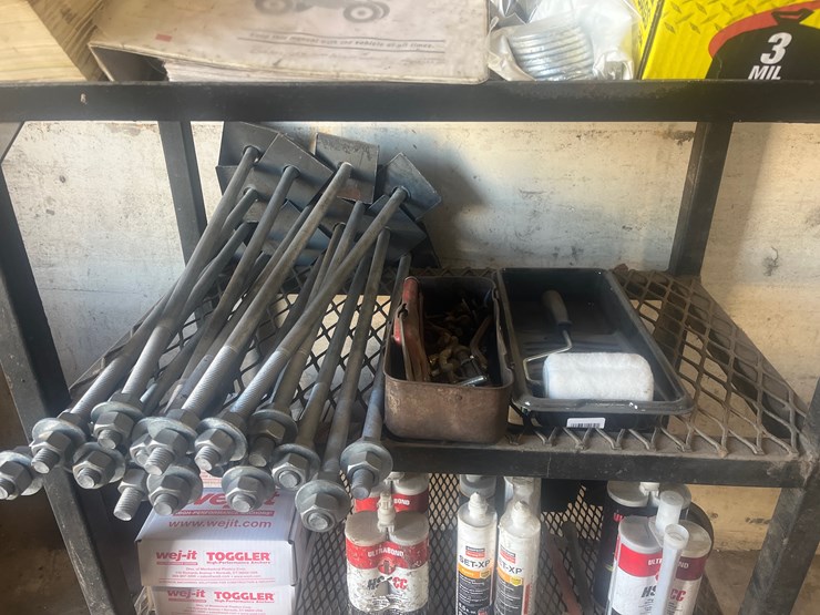 #18-•-heavy-dity-metal-shelf-with-contents-image-3