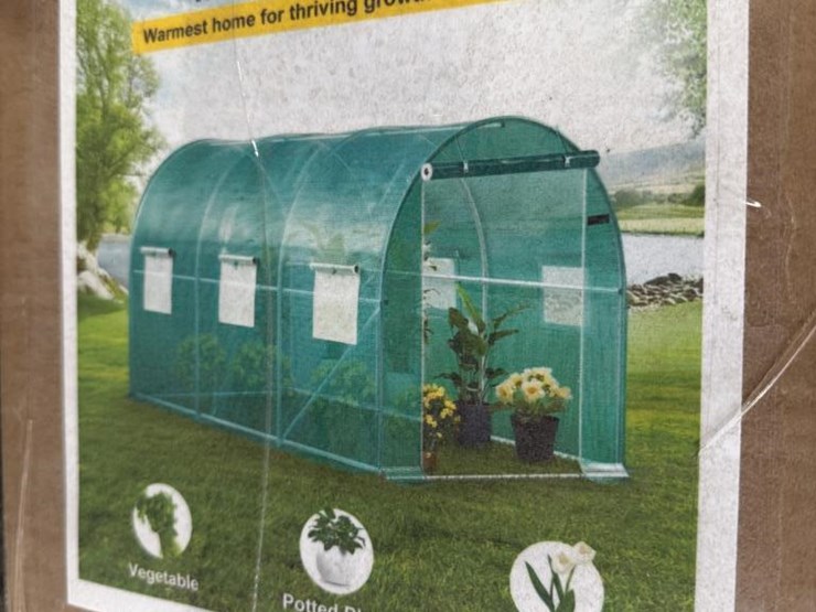 #158-•-vevor-green-house---nib---12"-x-7'-x-7'-image-1