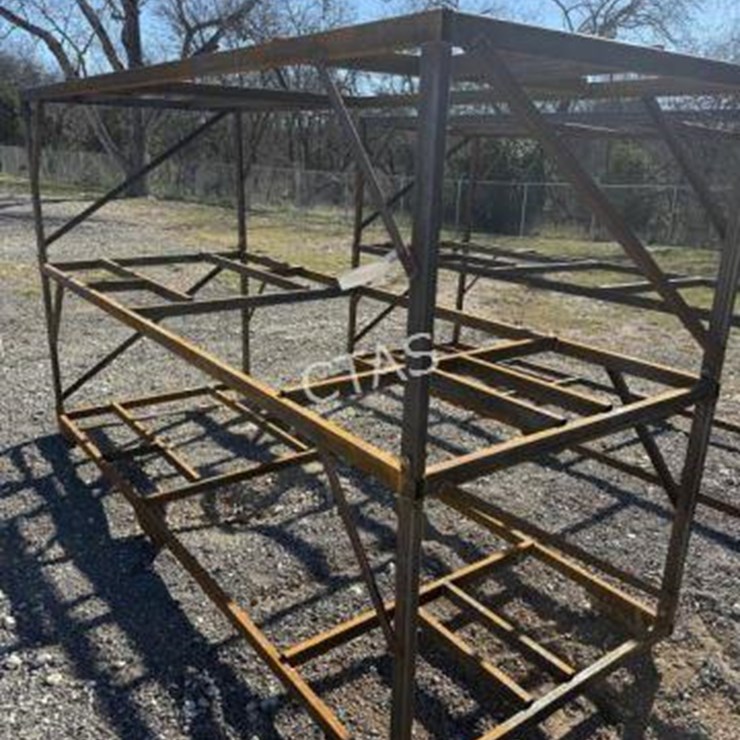 #193 • Metal Rack - 46"W x 118"L x 70"H