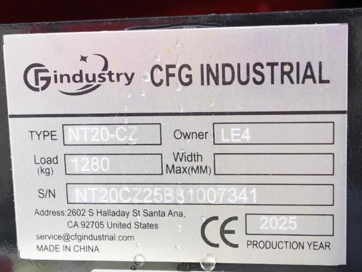 2025-cfg-industrial-1.3-ton-nt20-cz mini-excavator,-zonsen 23hp-gasoline-engine,-swing-boom,-unused-image-2