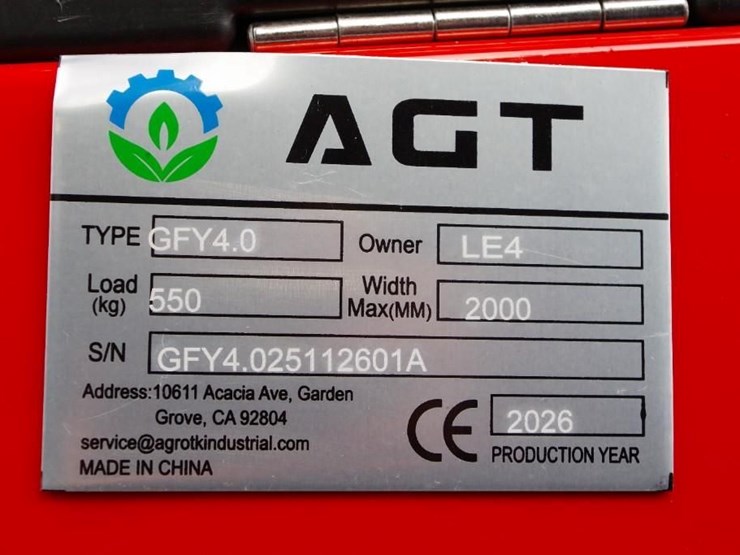 2026-agt-industrial-electric-golf-cart-w/-fully-intelligent-controller,-60v-battery-charger...-image-3