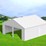 kj-heavy-duty-45'-x-25'-double-garage-steel-barn-shed-w/-side-door-entrance,-m/n-k4525,-unused-image-4