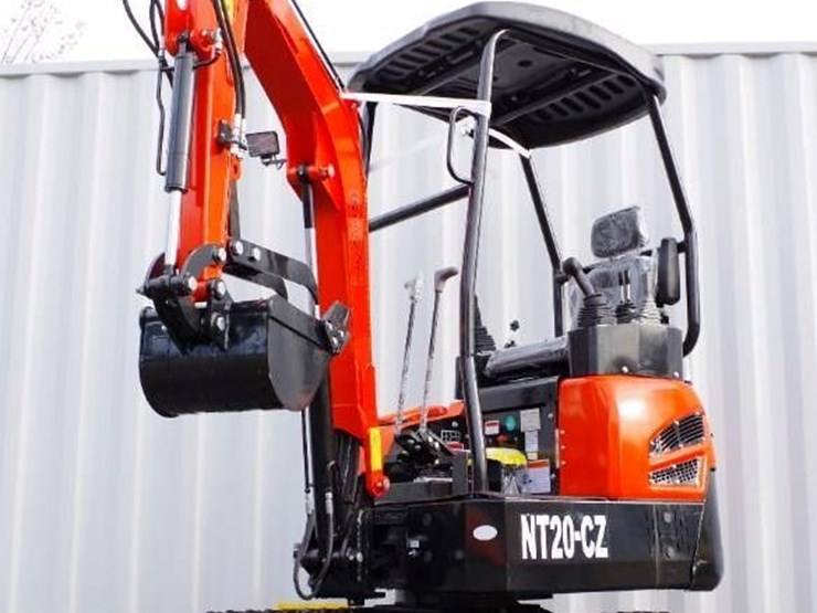 2025-cfg-industrial-1.3-ton-nt20-cz mini-excavator,-zonsen 23hp-gasoline-engine,-swing-boom,-unused-image-1