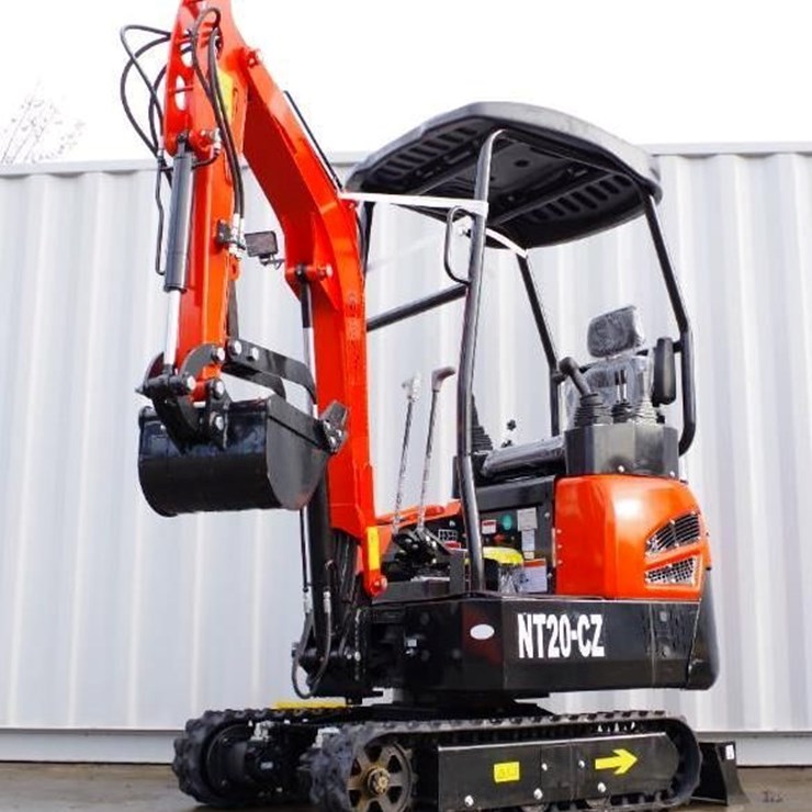2025 CFG INDUSTRIAL 1.3-Ton NT20-CZ Mini Excavator, ZONSEN 23HP Gasoline Engine, Swing Boom, Unused