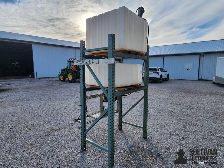 graco-hpm65b-oil-pump-w/-poly-tanks-&-stand-image-7