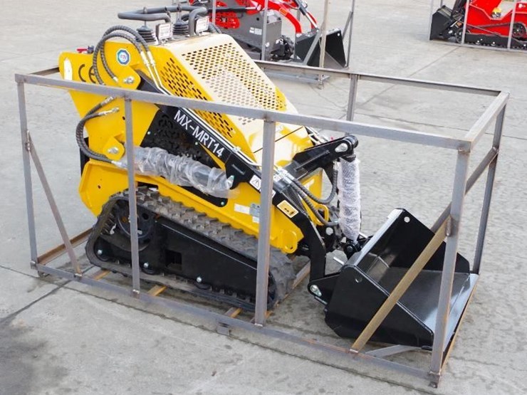 2025-agt-industrial-mx-mrt14-stand-on-mini-skid-steer-loader,-15hp-rato-gasoline-engine,-unused-image-1