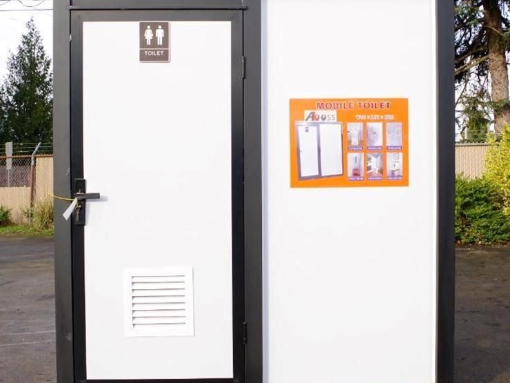 aboss 6.6'w-x-4.2'd-portable-restroom-w/-shower,-toilet,-sink-&-side-window,-unused-image-15
