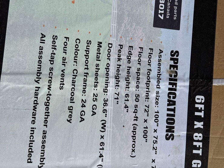 land-honor-6'x8'-galvanized-apex-roof-metal-shed-image-3