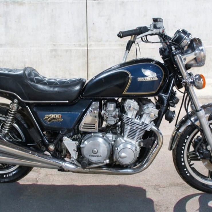 1982 Honda CB900C Custom Motorcycle