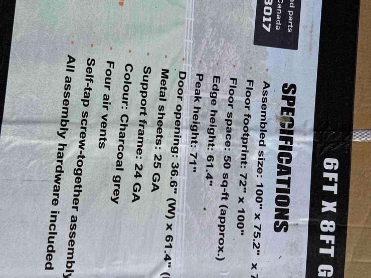 land-honor-6'x8'-galvanized-apex-roof-metal-shed-image-3