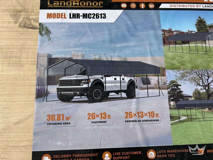 land-honor-26'-x-13'-metal-carport-image-1