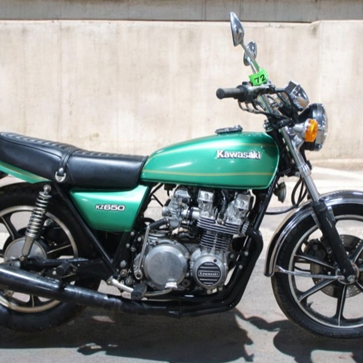 1980 Kawasaki KZ650 Motorcycle