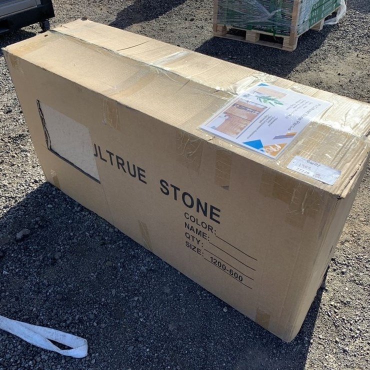 (16) Unused 23.6in x 47.2in PU Cultured Stone