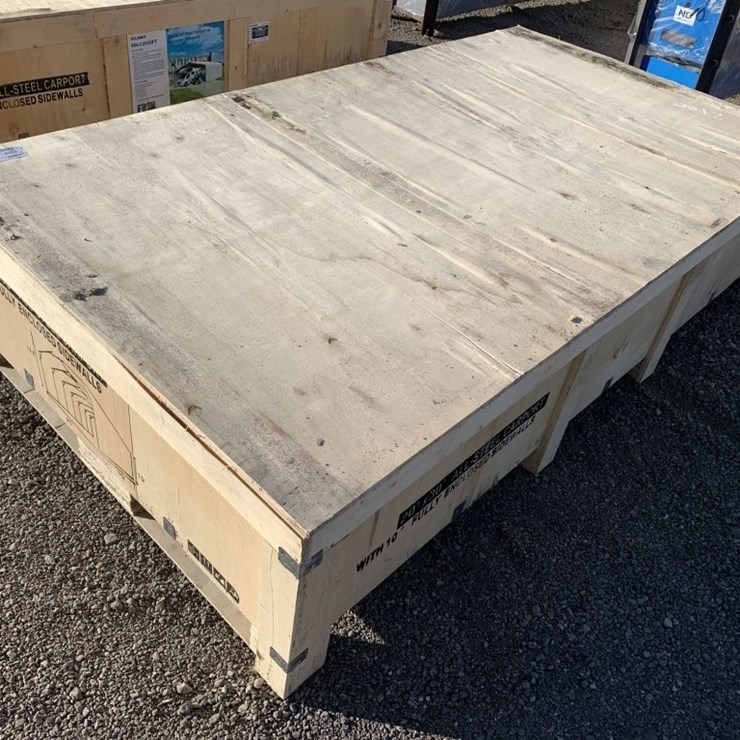 Unused 2025 SD Lanch 20ft x 30ft Steel Carport.