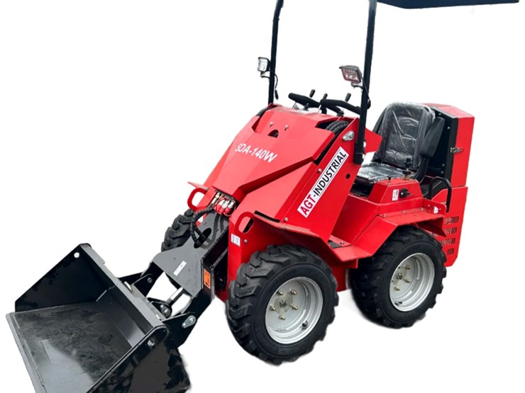 2026-agt-industrial-sda-140w-mini-skid-steer-loader,-rato-gasoline-engine,-44"-bucket,-unused-image-1