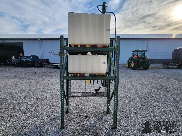 graco-hpm65b-oil-pump-w/-poly-tanks-&-stand-image-6