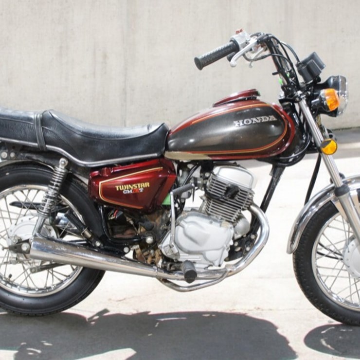 1980 Honda CM200T Twinstar Motorcycle