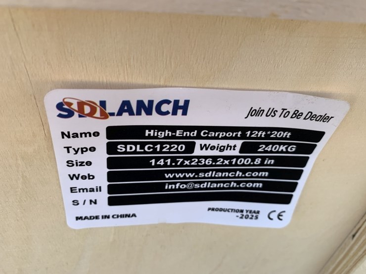 unused-sd-lanch-12ft-x-20ft-x-8ft-steel-carport.-image-4