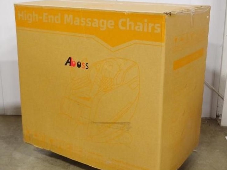 aboss-high-end-full-body-massage-chair-w/-intelligent-voice-control,-unused-image-10