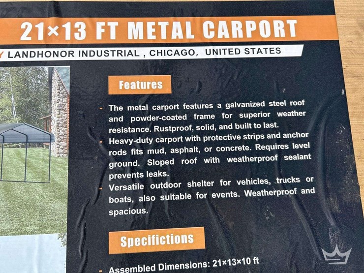 land-honor-21'-x-13'-metal-carport-image-3