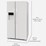 frigidaire-25.6-cu.-ft.-standard-depth-36"-w-side-by-side-refrigerator-in-white-w/-dispenser,-unused-image-4