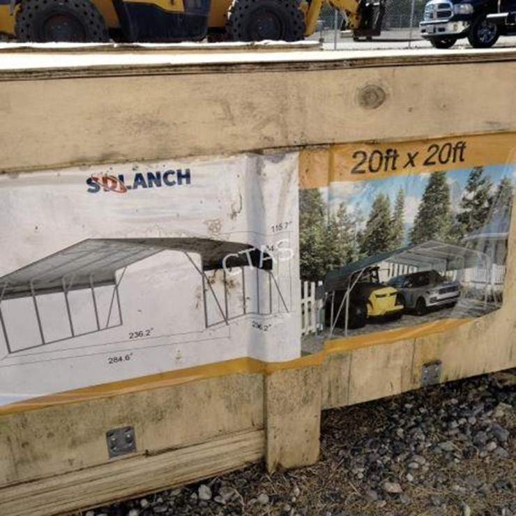 #6 • 20' x 20' High-End Carport - Open Sides