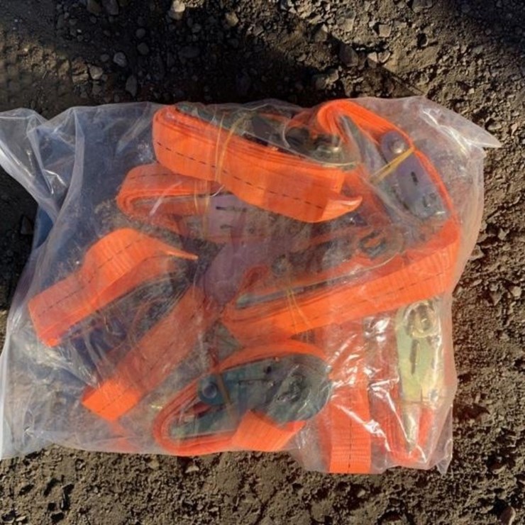 (10) Unused 1in Ratchet Straps.
