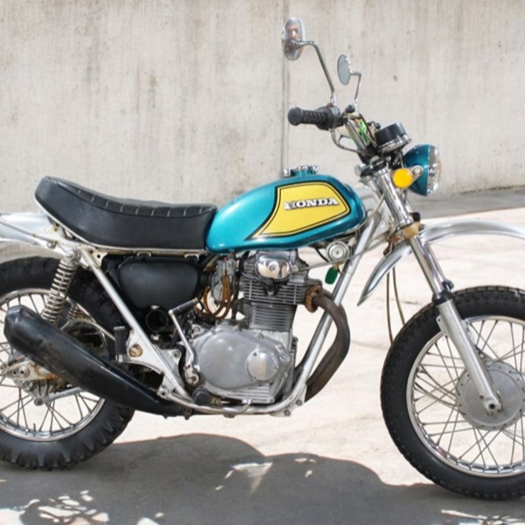 1972 Honda SL350 Motorcycle