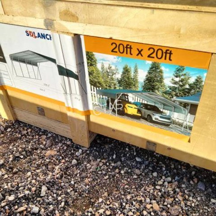 #75 • SDLC2020 20' x 20' High-End Carport