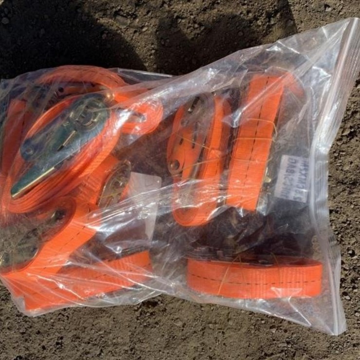 (10) Unused 1in Ratchet Straps.