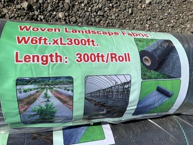 (10)-unused-300ft-x-6ft-woven-landscape-fabric-image-3