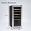 tcl-13.6"w-18-bottle-freestanding-indoor-wine-cooler,-stainless-steel,-unused-image-4